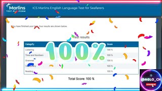 Marlins Test For Seafarer Score 100 [upl. by Kyre]