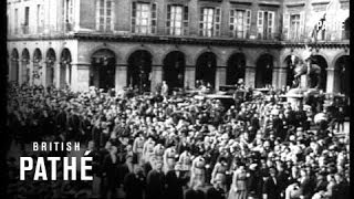 Funeral Of Sarah Bernhardt  Paris 1923 1923 [upl. by Hyatt]