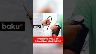 Yüksək qan təzyiqi olanlar üçün vacib xəbər  Hansı qidalar risklidir [upl. by Ynaffet560]