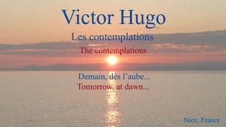 French Poem  Demain dès laube by Victor Hugo  Slow Reading [upl. by Orazio]