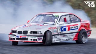 BMW E36 M3 powered by M5 engine Drift  400HP  GT Radial Drift Team [upl. by Beaudoin513]