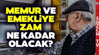 Memur ve Emekliye 6 Aylık Enflasyon Zammı Ne Olacak En Düşük Emekli Maaşı [upl. by Trawets]