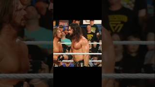 AJ Styles vs Seth freakin Rollins Mitb “19” romanreings shorts wwe wrestlemania [upl. by Desirae268]