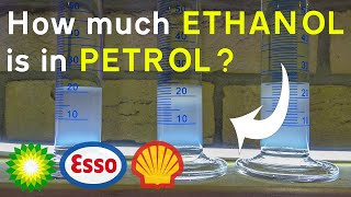 How Much Ethanol Is There In E10 Petrol Gasoline  BP Shell amp Esso [upl. by Pilif]