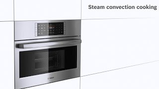 Bosch Steam Oven  Bosch Wall Oven  Bosch Single Oven  Bosch Double Oven  Bosch Appliances [upl. by Nileek]