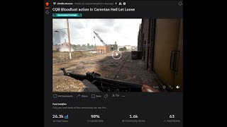 CQB Bloodrage mode with STG44 on Carentan Hell Let Loose shorts [upl. by Hudson150]