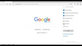 How to Clear history in Internet Explorer Windows 10 [upl. by Poulter]