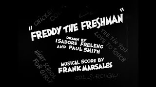 Looney Tunes  quotFreddy the Freshmanquot 1932 1080p HD [upl. by Rinum194]