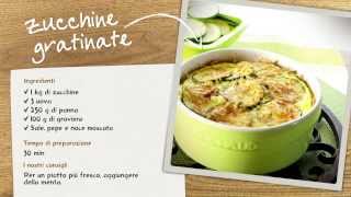 Masterchef Gourmet Moulinex la ricetta delle zucchine gratinate [upl. by Llemert]