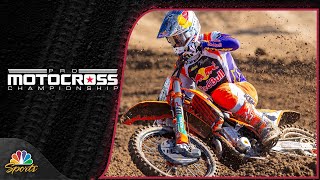 Pro Motocross 2024 Hangtown best moments  Motorsports on NBC [upl. by Anoik]