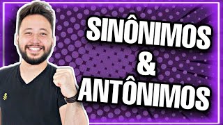 Sinônimos e Antônimos Sinonímia e Antonímia [upl. by Dino]