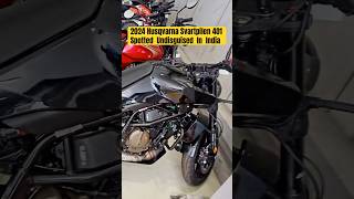 2024 Husqvarna Svartpilen 401 Spotted in India 🔥🔥🔥  BikeWale shorts [upl. by Luanni]