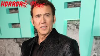 HORRORific News Nicolas Cage Says He Won’t Play Another Serial Killer After ‘Longlegs’ [upl. by Eseekram49]