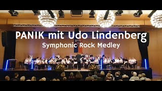 PANIK mit Udo Lindenberg  Best of  Siegener Blasorchester  Gerrit Schwan  Symphonic Rock Medley [upl. by Arodoet671]