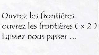 ouvrez les frontieres lyrics  tiken jah fakoly [upl. by Nnodnarb]