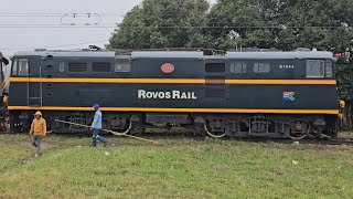 Rovos Rail the Pride of Africa on the NATCOR mainline KZN [upl. by Nawek841]