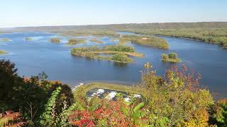 Upper Mississippi River Valley  Lansing IA  07Oct20 [upl. by Ordnasela396]