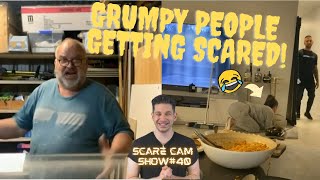 Grumpy People Getting Scared 20  Scare Cam Show 40 [upl. by Burra]