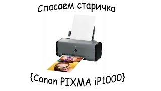 Спасение старичка Canon PIXMA iP1000 [upl. by Runkel]