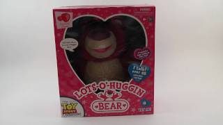 Toy Story Lotso Hugging Talking Bear [upl. by Erodoeht780]