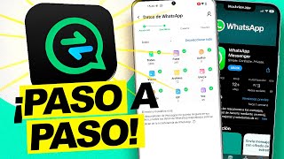 ASÍ PUEDES PASAR tu WhatsApp de ANDROID a iPHONE sin PC [upl. by Brookes656]