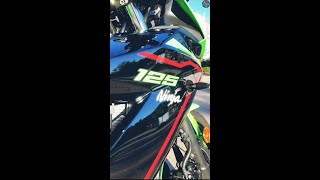 🔥best 125cc sports bike kawasaki ninja 125 💚 should launch in India 🙏 [upl. by Arodnahs]