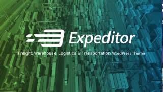 Expeditor WordPress Theme Demo Installation [upl. by Pallas115]