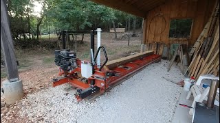 Episode 93 Cutting siding from pine logs with my Woodmizer LX 25 [upl. by Fielding]