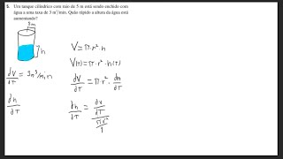 Resolvendo Questões de Taxas Relacionadas  Aplicações de Derivadas [upl. by Falo]