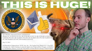 IT HAPPENED SEC Approves An ETHEREUM SPOT ETF More Altcoins Will Follow ALT Season INC [upl. by Zeret]