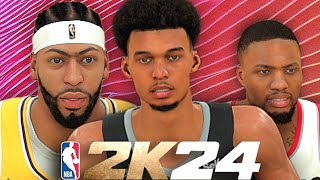 NBA 2K24 ALL NEW UPDATED FACE SCANS HAIRSTYLES INCLUDING ROOKIES CURRENT GEN [upl. by Sims]