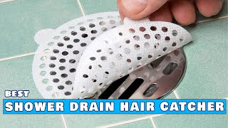 Top 5 Best Shower Drain Hair Catchers Review in 2024 [upl. by Lenard]