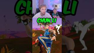 KID LIKES CHUN LI TOO MUCH fortnite [upl. by Alyosha]