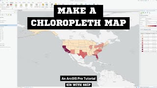 Make a Choropleth Map in ArcGIS Pro [upl. by Marybella]