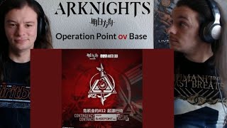 REACTION Arknights  Operation Basepoint [upl. by Aierb]