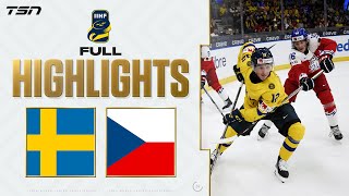 Sweden vs Czechia FULL HIGHLIGHTS  2024 World Junior Championship SemiFinal [upl. by Yrohcaz]