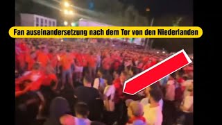 Berlin Ausschreitungen zwischen Holland Fans und türkischen Fans in der fan Zone in Berlin [upl. by Goldner]