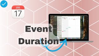 How To Default Event Duration On Calendar [upl. by Milena]