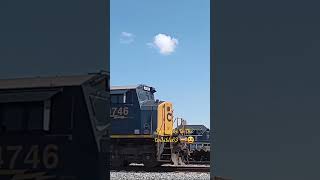 Awesome CSX Autorack train in Covington Kentucky shorts csx train trains railfan railway [upl. by Gauntlett]