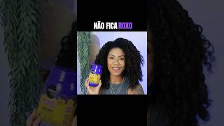 MÁSCARA MATIZADORA ROXA PINTA O CABELO DE ROXO [upl. by Minna]