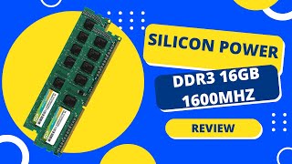 Reliable DDR3 Memory Silicon Power DDR3 16GB 2 x 8GB 1600MHz Review [upl. by Etnauj]