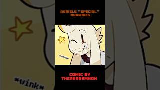 Asriels quotSpecialquot Brownies meme deltarune comicdub shorts [upl. by Anastase]