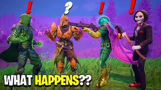 What Happens if ALL 4 Bosses Meet in Fortnite Season 4 Chapter 5 Dr Doom Mysterio Billy Carver [upl. by Hilton]