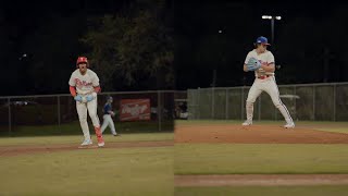 Day 1 of WWBA Jupiter  Phillies Scout Team Vs Trosky National upper class [upl. by Hsiwhem]