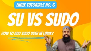 Linux Tutorials for Beginners  su vs sudo in Linux  How to give sudo permission to a user in Linux [upl. by Akimik267]