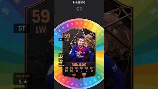 I respun Ronaldos stats at BARCELONA football ronaldo barcelona [upl. by Auqinal]