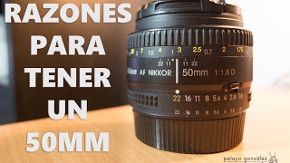 🤔 RAZONES para COMPRAR un 50mm 18 📸 [upl. by Mingche]