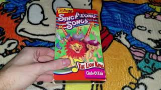 Disneys Sing Along Songs Circle Of Life VHS Review [upl. by Lisabeth656]