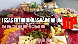 ENTRADAS PARA SUA CEIA DE NATAL  RECEITAS DA ROSA [upl. by Barron]