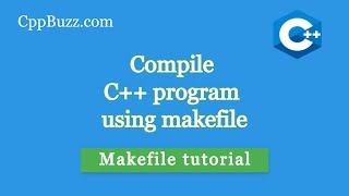 Makefile Tutorial 1  Compile C program using makefile [upl. by Jolynn895]